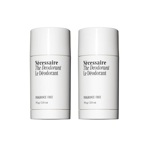 Nécessaire The Deodorant Fragrance-  Natural Aluminum  Deodorant For Women & Men. Extra Strength Treatment with Mandelic Acid.  of Baking Soda Ozokerite & Parabens (75 g/2.5 oz)