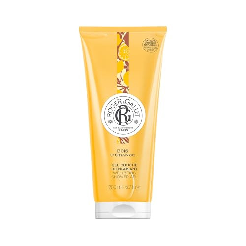 ROGER & GALLET  Body Wash & Shower Gel for Women  Bois D'Orange - Orange Wood 6.6 Oz