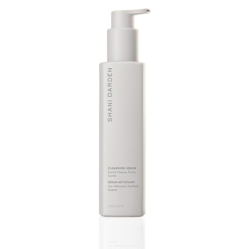 SHANI DARDEN SKIN CARE Cleansing Serum Face Wash for All Skin Types Gentle Daily Hydrating Gel Facial Cleanser & Makeup Remover with Hyaluronic Acid & Oat Bran Removes Excess Oil & Dirt 4 fl oz