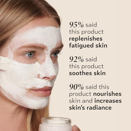 SHANI DARDEN SKIN CARE Signature Nourishing Facial Mask A Nourishing Bentonite Clay Mask for Soothing Face Redness and Irritation with Colloidal Oatmeal and Squalane 2.1 fl oz