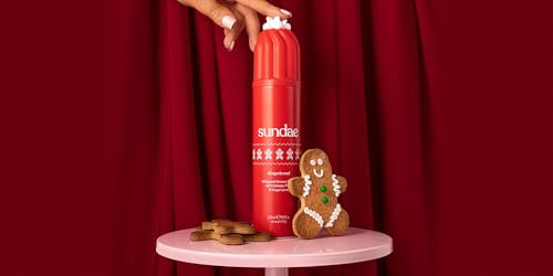 sundae Limited Edition Gingerbread Whipped Body Wash Shower Foam 8.9 fl oz 265ml