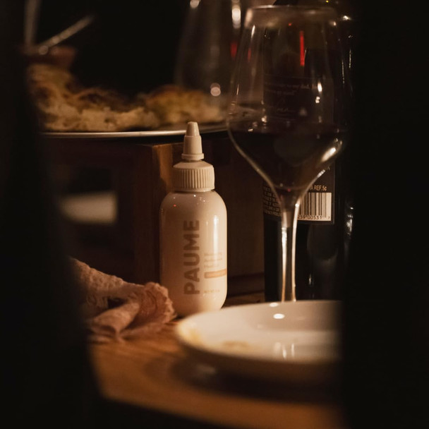 PAUME Moisturizing Antibacterial Sanitizer Hand Gel 3 Fl Oz Silicon & Paraben Free No Artificial Fragrances & Vegan Long-Lasting Hydration