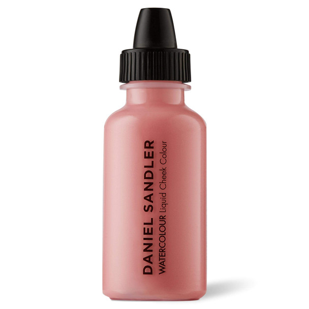 Daniel Sandler Watercolor Liquid Blush — Buildable Blendable & Long-Lasting Liquid Blush for Cheeks Lips & Eyes — Lightweight & Water Resistant — For All Skin Types — Cherub