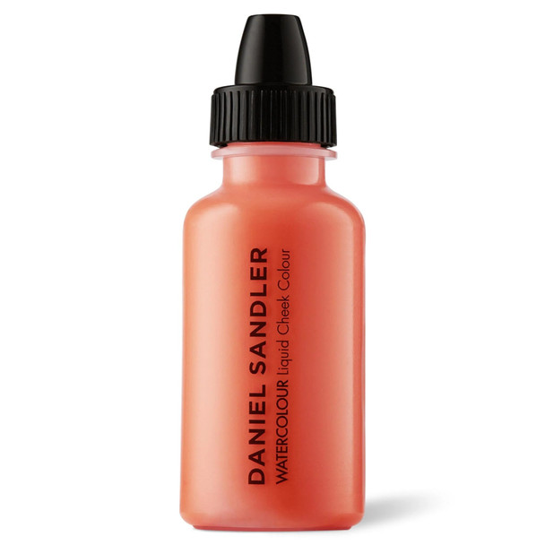 Daniel Sandler Watercolor Liquid Blush — Buildable Blendable & Long-Lasting Liquid Blush for Cheeks Lips & Eyes — Lightweight & Water Resistant — For All Skin Types — Crush
