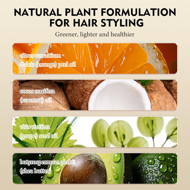 SEVICH Hair Straightener Cream - Frizz Control Hair Care Products, Hair Serum for Frizzy and Damaged Hair, Keratina Para Alisar El Pelo - Long-Lasting Smoothness, Hair straightening 72H,100g