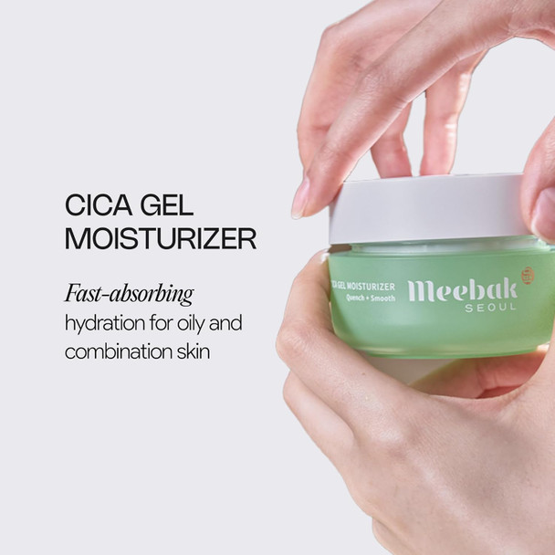 Meebak Cica Gel Face Moisturizer - 1.69 Fluid Ounces