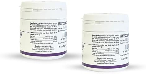 Ana Maria Lajusticia Isoflavones With Magnesium And Vitamine E For 60 Days Set Of 2 Units Gluten