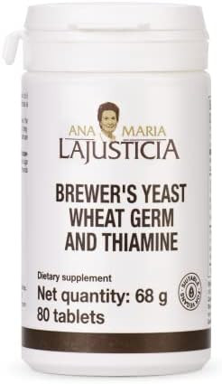 Ana Marã­A Lajusticia Ana Maria Lajusticia Brewer'S Yeast Source Of Vitamins Heart Health And Healthy Digestion 20 Days Treatment Pack Sugar & Vegan Friendly.