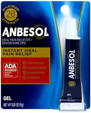 Anbesol Gel Maximum Strength 0.33 Oz (Pack Of 4)