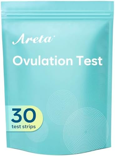 Areta 60 Ovulation Test Strips Kit: Accurate & Reliable For Women Fast & Convenient Fertility Tracking High Accuracy Ovulation Test Kit