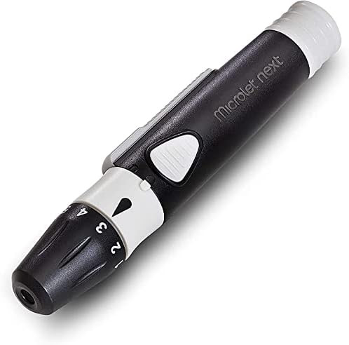 Ascensia Microlet Next Adjustable Lancing Device 5 Depth Settings