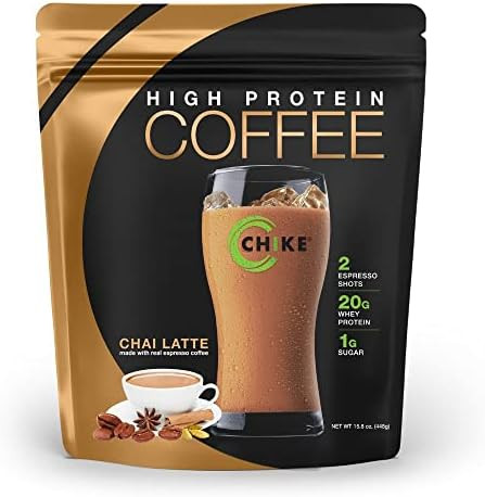 Chike Mocha High Protein Iced Coffee 20 G Protein 2 Shots Espresso 1 G Sugar Keto Friendly And Gluten 14 Servings (15.3 Ounce)