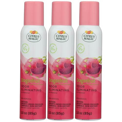 Citrus Magic Odor Eliminating Air Freshener Spray Citrus And Sage 3Ounce Pack Of 3