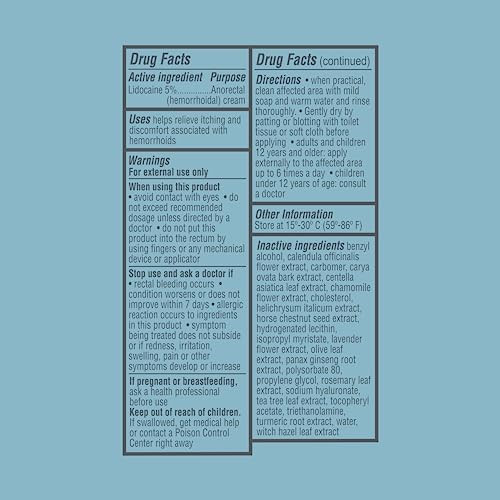 Curist 5% Lidocaine Cream Topical Pain Relief Numb Quickly & Effectively With 5% Lidocaine Numbing Cream (1 Pack 2 Oz Jar)