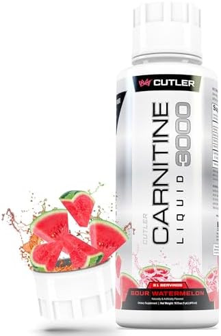 Cutler Nutrition Liquid Carnitine 3000 Contains Carnitine Acetyl L Carnitine L Carnitine Tartrate For Energy And Metabolism Support With B Vitamins Watermelon Flavor 31 Serves