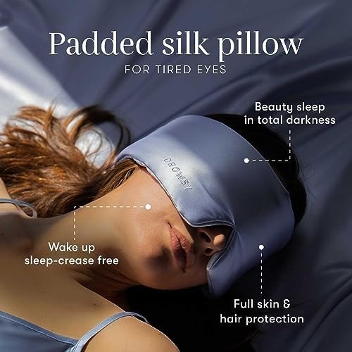 Drowsy Deep Sleep Bundle Sleep This Season. Luxury Silk Sleep Mask Drowsy Blue Belle Sleep Mask And Drowsy Deep Sleep Sos Pillow Spray