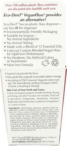Ecodent Veganfloss Premium Dental Floss Cinnamon