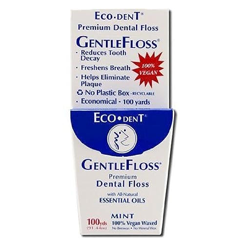 Ecodent Eco Dent Floss Gentle Mint 100Yd3
