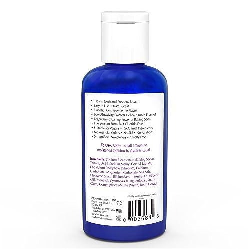 Ecodent Dailycare Baking Soda Toothpowder Anise “ Sls & Fluoride Toothpaste Powder With Minerals & Essential Oils Toothpaste Alternative + Dailyrinse Singleuse Pack