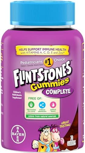Flintstones Vitamins Children'S Complete Multivitamin Gummies 70 Count