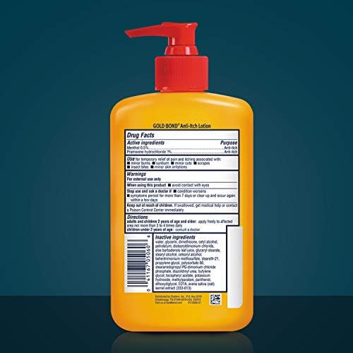 Gold Bond Medicated Antiitch Body Lotion 5.5 Oz Steroid Fast Acting Itch Relief