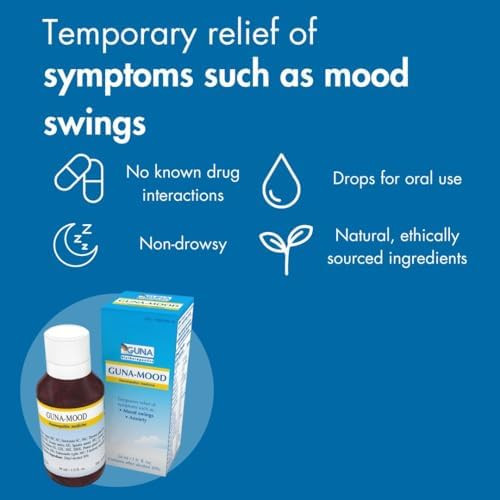 Guna Mood Natural Homeopathic Relaxation Aid 1 Ounce