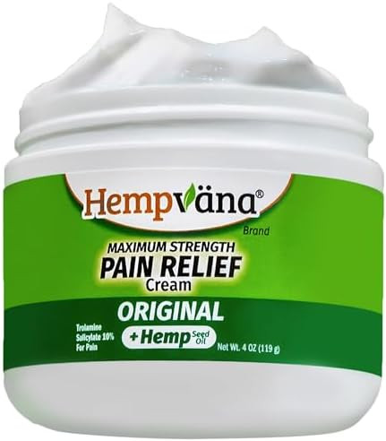 Hempvana Pain Promise Value 3 Pack: Asseenontv Fast Relief High Blood Pressure Safe W/Hemp Seed Oil (Max Strength Original + Arthritis + Cold As Ice Rollon) Arthritis Muscle & Joint Relief
