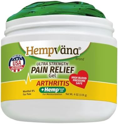 Hempvana Maximum Strength Relief Cream. Hemp Seed Oil For Muscles & Joints As Seen On Tv Odor Nongreasy Longlasting Relief