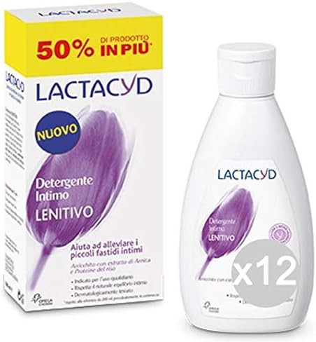 Lactacyd Set 12 Soothing Detergent Pharma Care And Body Hygiene Multicoloured One Size