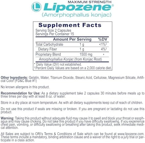 Lipozene Weight Loss Pills Double Pack And Metaboup Plus Thermogenic Supplement Appetite Suppressant