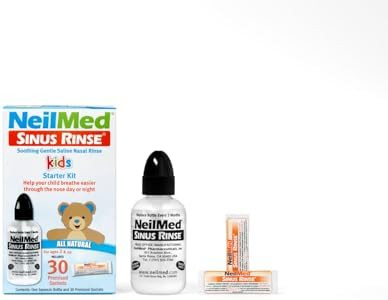 Neilmed Pediatric Bottle Kit For Saline Nasal Rinse (304) 8 Piece Set