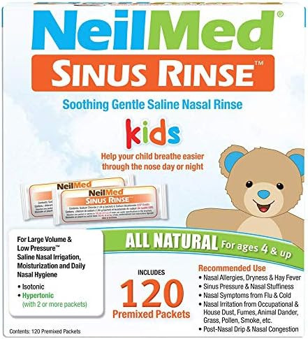 Neilmed Neil Med Sinus Rinse Pediatric Packets Premixed 120/Box