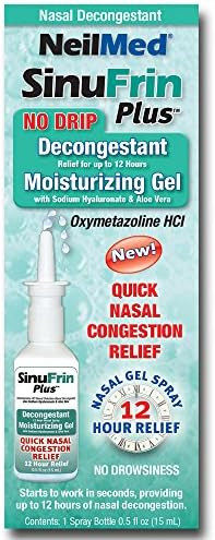 Neilmed Sinufrin Plus Decongestant Moisturizing Gel .5 Fluid Ounce(Packaging May Vary)