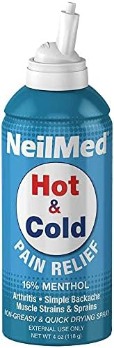 Neilmed Hot & Cold Pain Relief Spray 4Oz