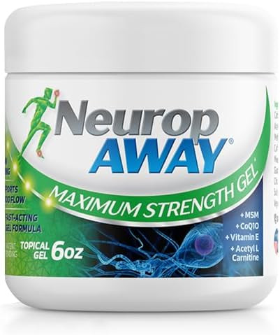 Neuropaway Maximum Strength Gel For Nerve Discomfort Burning Tingling And Numbness 2Oz