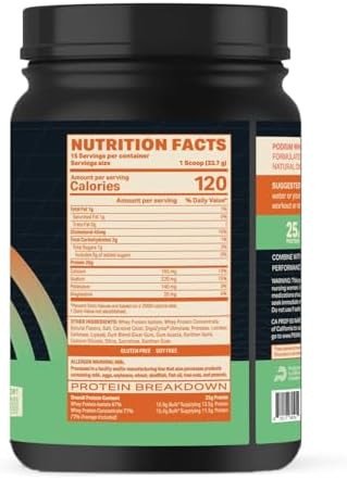 Podium Nutrition Whey Protein Powder Caramel Apple