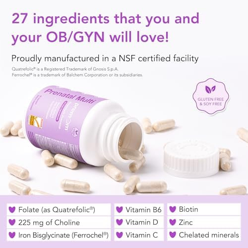 Premom Male Sperm Fortify Capsules Male Fertility Supplements For Men Prenatal Vitamins For Women Bundle “ Conception For Her Multivitamin “ 120 Count