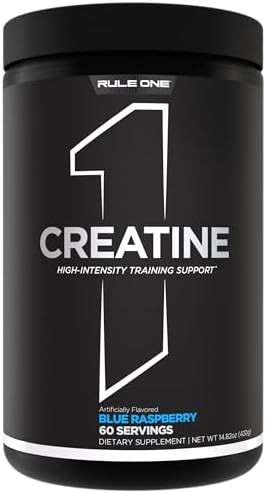 Rule 1 Proteins Creatine Powder “ Pure Micronized Creatine Monohydrate For Highintensity Exercise And Lean Body Mass Support Flavored And Unflavored (130 Servings Unflavored)