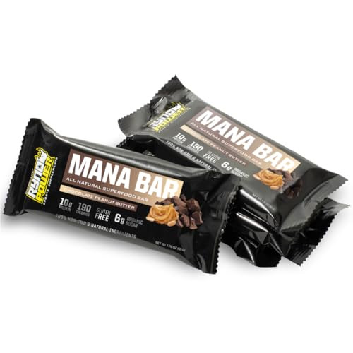 Ryno Power "Ryno Power Mana Protein Bar Caddy (12 Servings) 'Chocolate Peanut Butter'