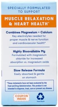 Slowmag Magnesium Chloride And Calcium 60 Tablets Each (Value Pack Of 3)