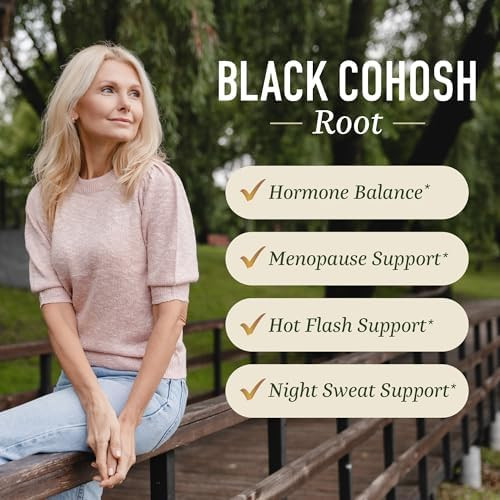 Smnutrition Black Cohosh Gummies & Estriol Cream Balancing Set With Peach Flavored Menopause Support Gummies (30 Servings) And Estrolife Advanced Formula (80 Servings)