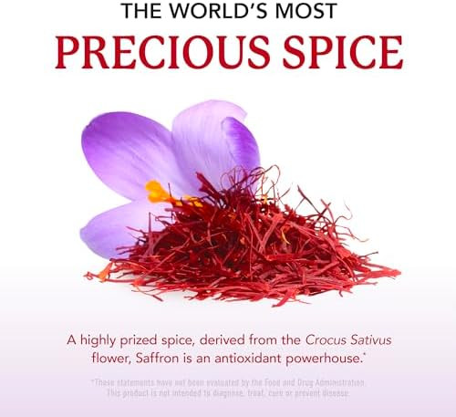 Smnutrition Saffron Supplements 88.5Mg 3Month Supply Pure Saffron Extract Capsules For Mood Focus Eye Health & Energy Balance Support Crocus Sativus Extract Gluten & Nongmo 90 Capsules