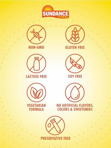 Sundance Vitamin B12 500Mcg 90 Vegetarian Tablets Essential Vitamin Supplement Nongmo And Gluten Formula