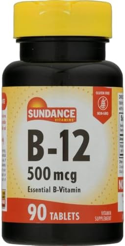 Sundance B12 500 Mcg 90 Tablets Pack Of 3