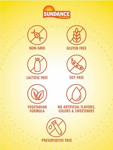 Sundance Vitamin C 1000Mg With Rose Hips 90 Vegetarian Caplets Essential Vitamin Vegetarian Nongmo And Gluten Supplement