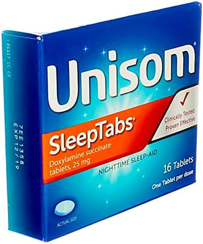 Unisom Sleep Tabs Size 16Ct Unisom Nighttime Sleepaid
