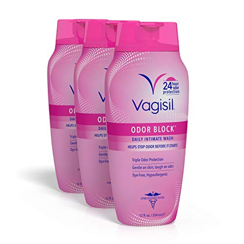Vagisil Feminine Wash For Intimate Area Hygiene Odor Block Gynecologist Tested Hypoallergenic 12 Oz (Pack Of 1)