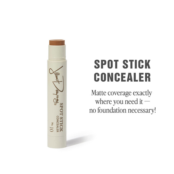 Jillian Dempsey Spot Stick Concealer  Easy Blending Matte Concealer for Blemishes & Uneven Skin Tones  Shade No. 10: Medium Deep with Warm Undertones
