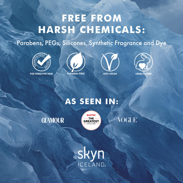 Skyn ICELAND Nordic Skin Resurfacing Facial Pads With AHA and BHA Exfoliating & Clarifying Peel Targets Fine Lines and Discoloration Without Irritation 60 Pads