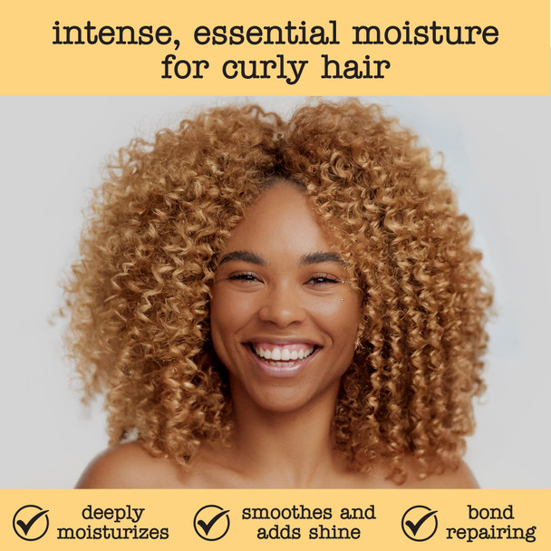 SAUCE Honey + Coconut Bond Repair Curly Hair Conditioner 10.5 Fl Oz Controls Frizz Helps Repair Damage & Reduce Breakage with Lupine Protein & Squalane No Sulfates & Parabens